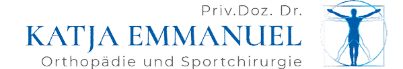 Logo Orthopädie und Sportchirurgie, blau